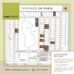 001 - TERRENOS CLUB DE CAMPO DEL LAGO. PESOS Y CUOTAS